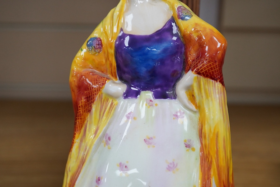 A Royal Worcester porcelain figure 'Argentina', modelled by Anne Acheson, model 2936, 19cm high. Condition - good